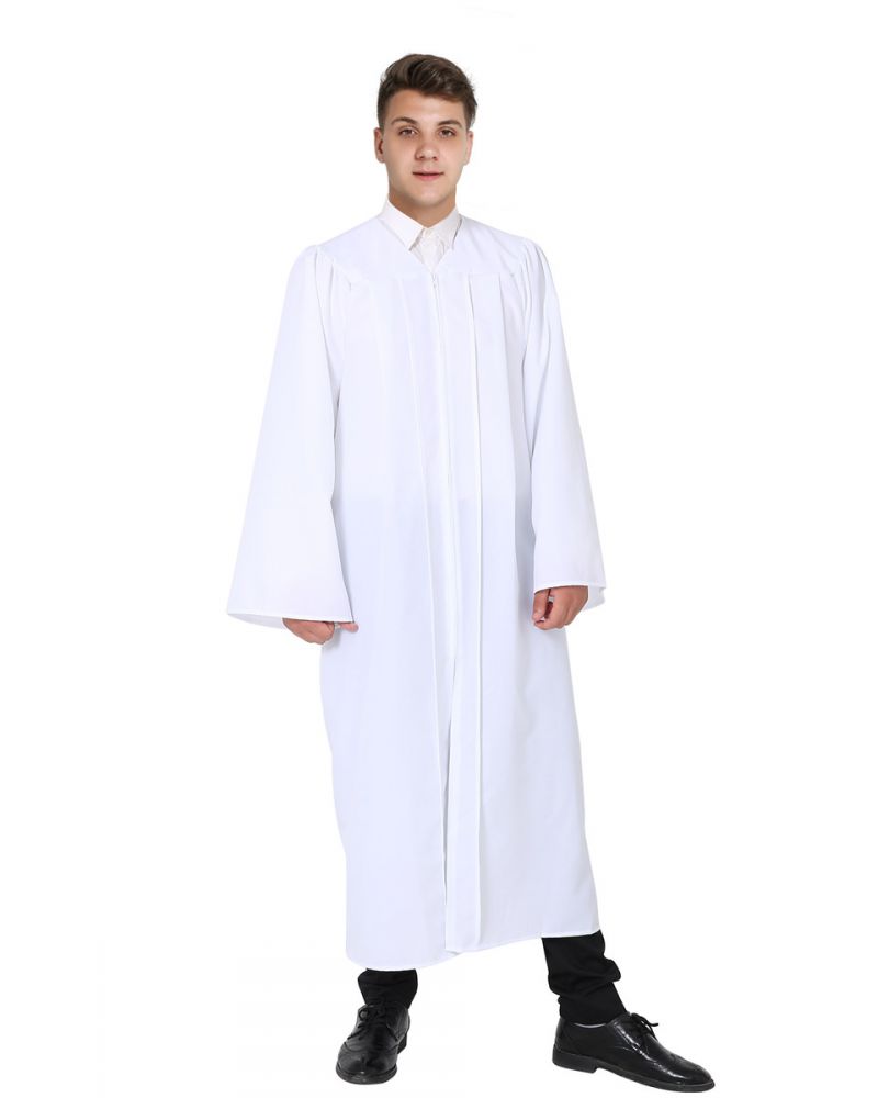 Unisex Matte Robe Costume For Halloween Judge Robe Cosplay
