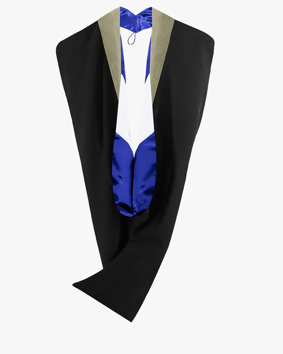 Deluxe Bachelor Hood - 24 Color Combinations Available