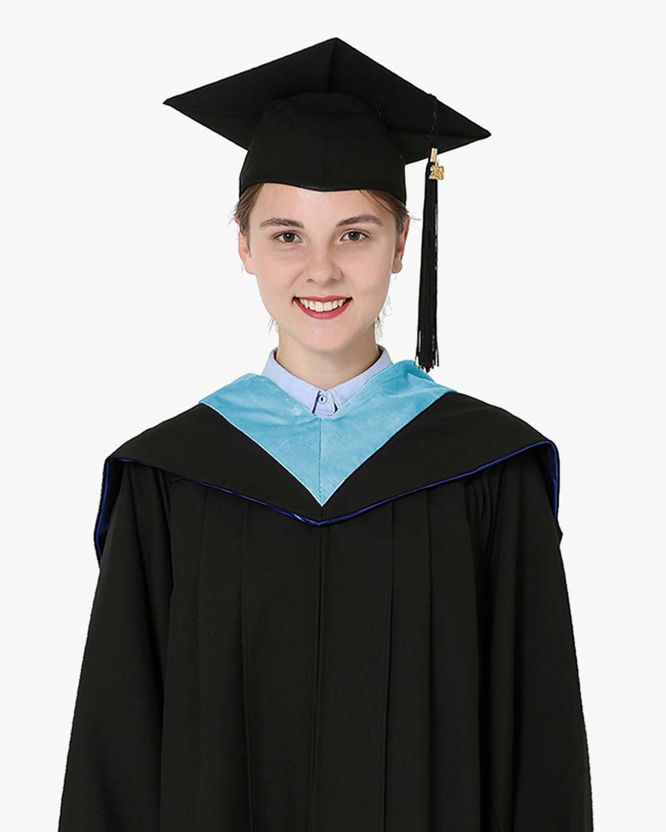 Deluxe Bachelor Hood - 24 Color Combinations Available