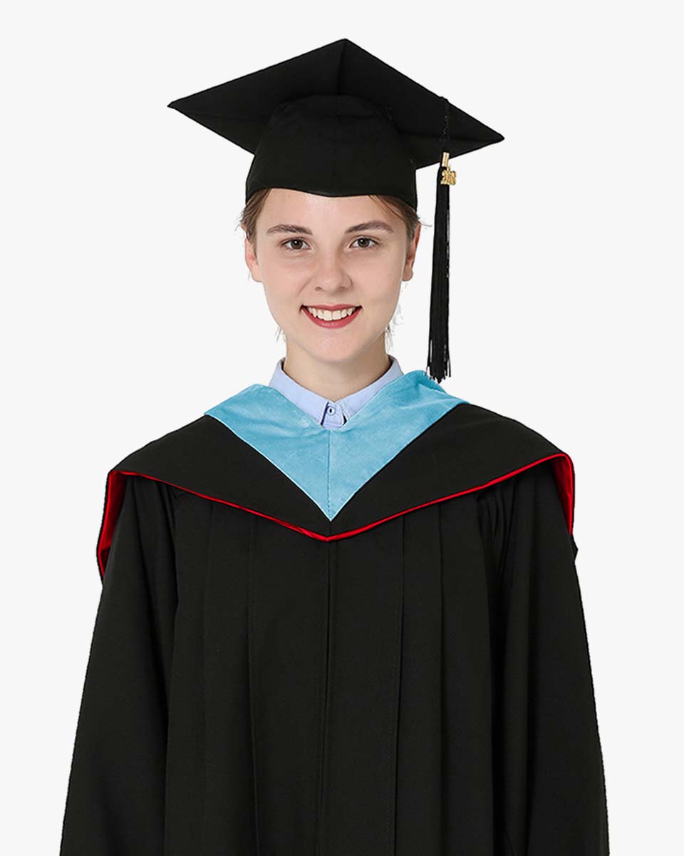 Deluxe Bachelor Hood - 24 Color Combinations Available