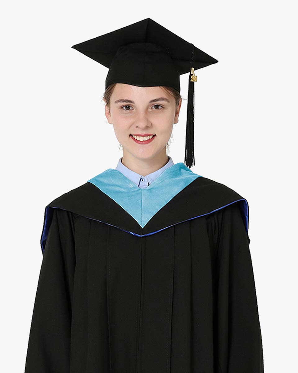 Deluxe Bachelor Hood - 24 Color Combinations Available