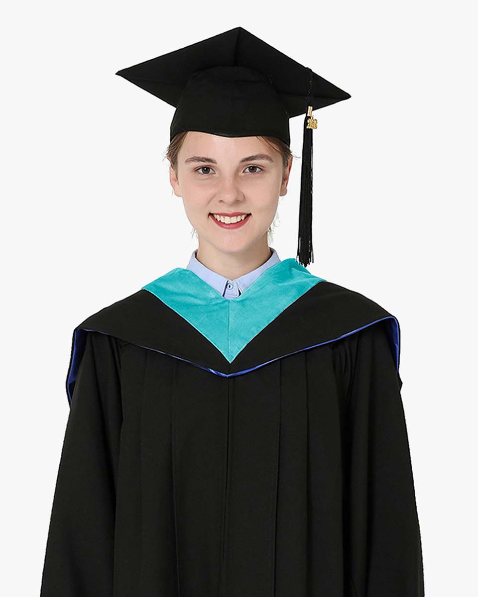 Deluxe Bachelor Hood - 24 Color Combinations Available