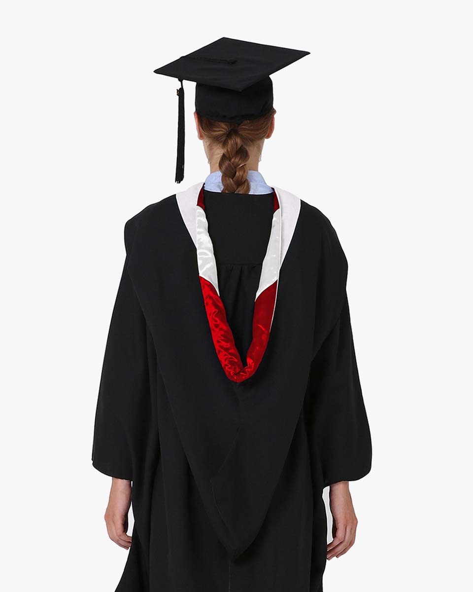 Deluxe Bachelor Hood - 24 Color Combinations Available