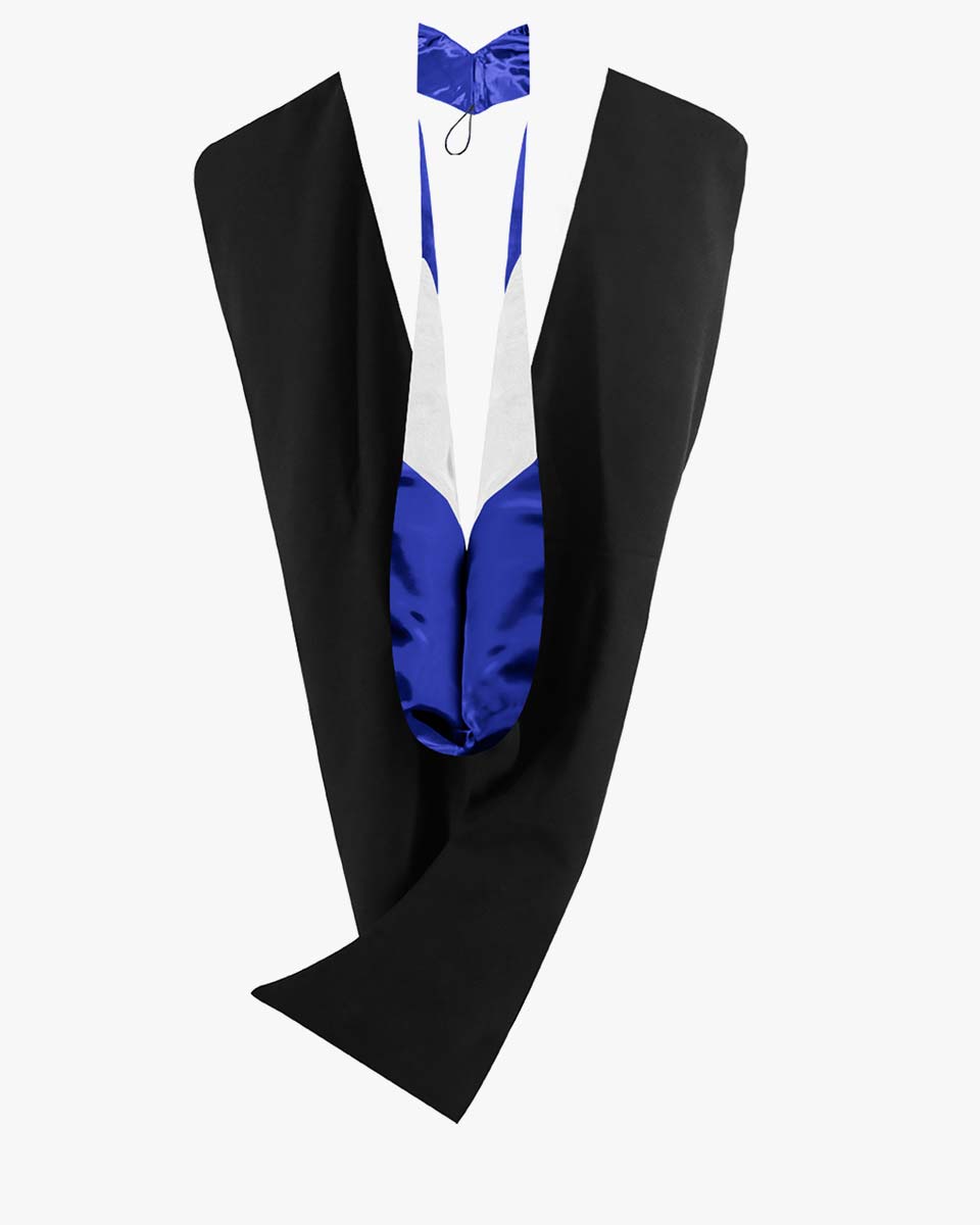 Deluxe Bachelor Hood - 24 Color Combinations Available