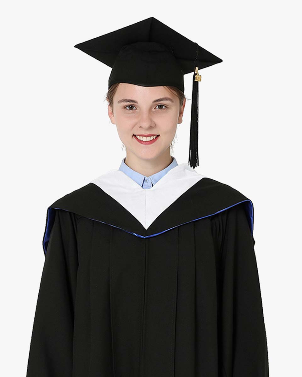 Deluxe Bachelor Hood - 24 Color Combinations Available