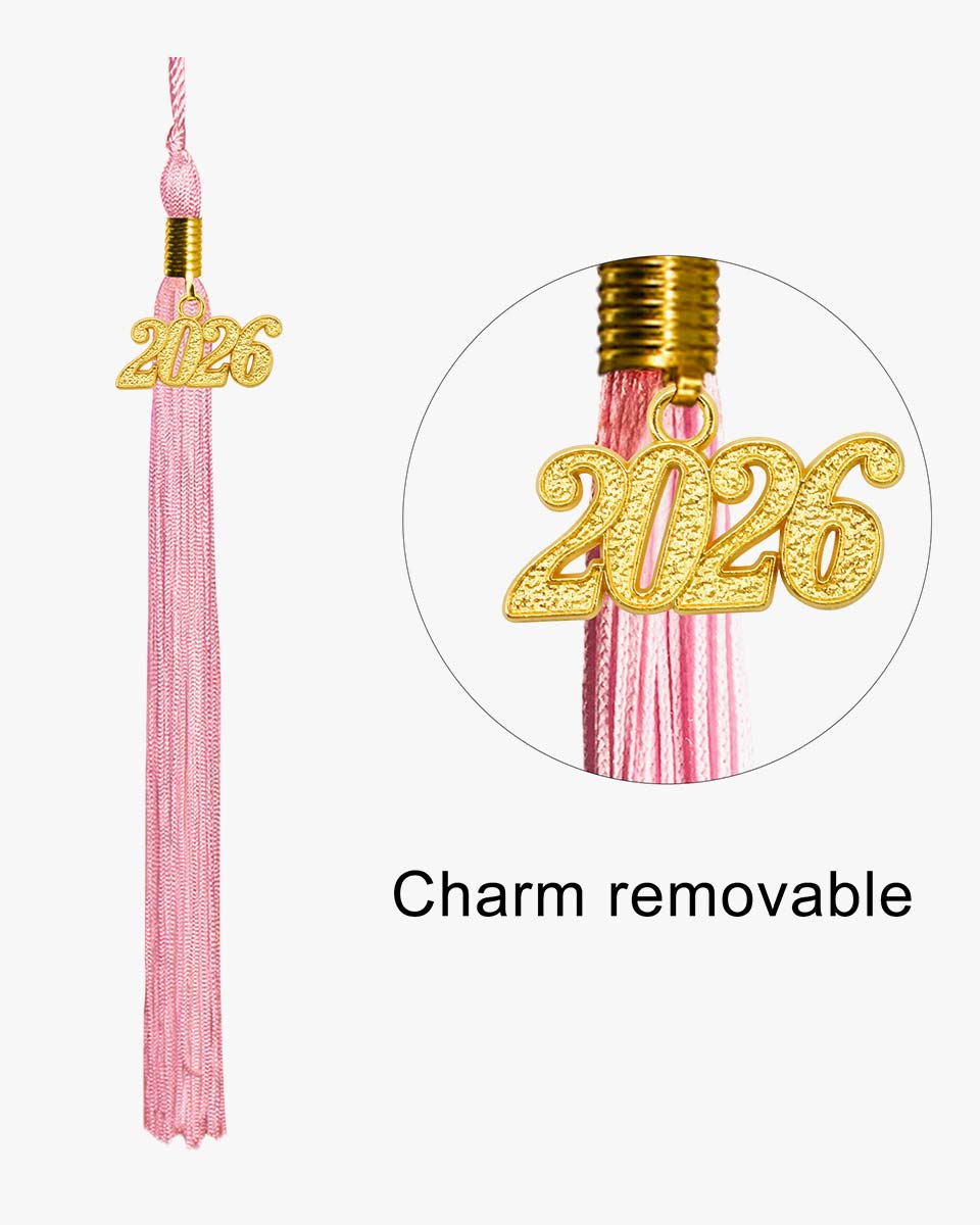 High School Shiny Adult Graduation Cap with Tassel-12 Colors Available