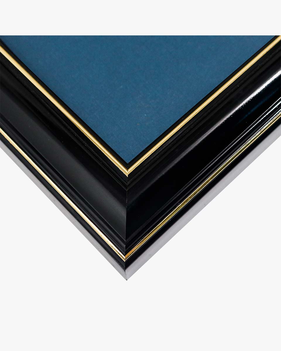 Cherry Wood Graduation Frame for Diploma & Photo with Cap & Tassel Holder - 4 Colors Available