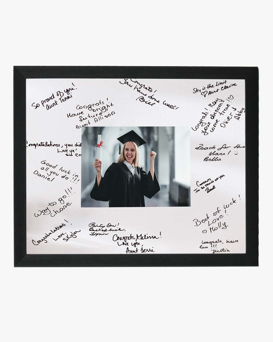 Graduation Signature Photo Frame for Photo - 10 Styles Available