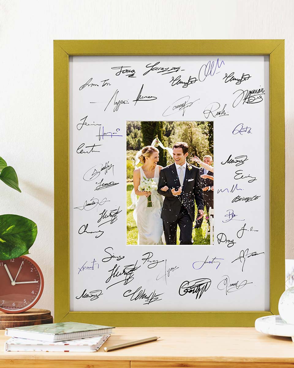 Graduation Signature Photo Frame for Photo - 10 Styles Available