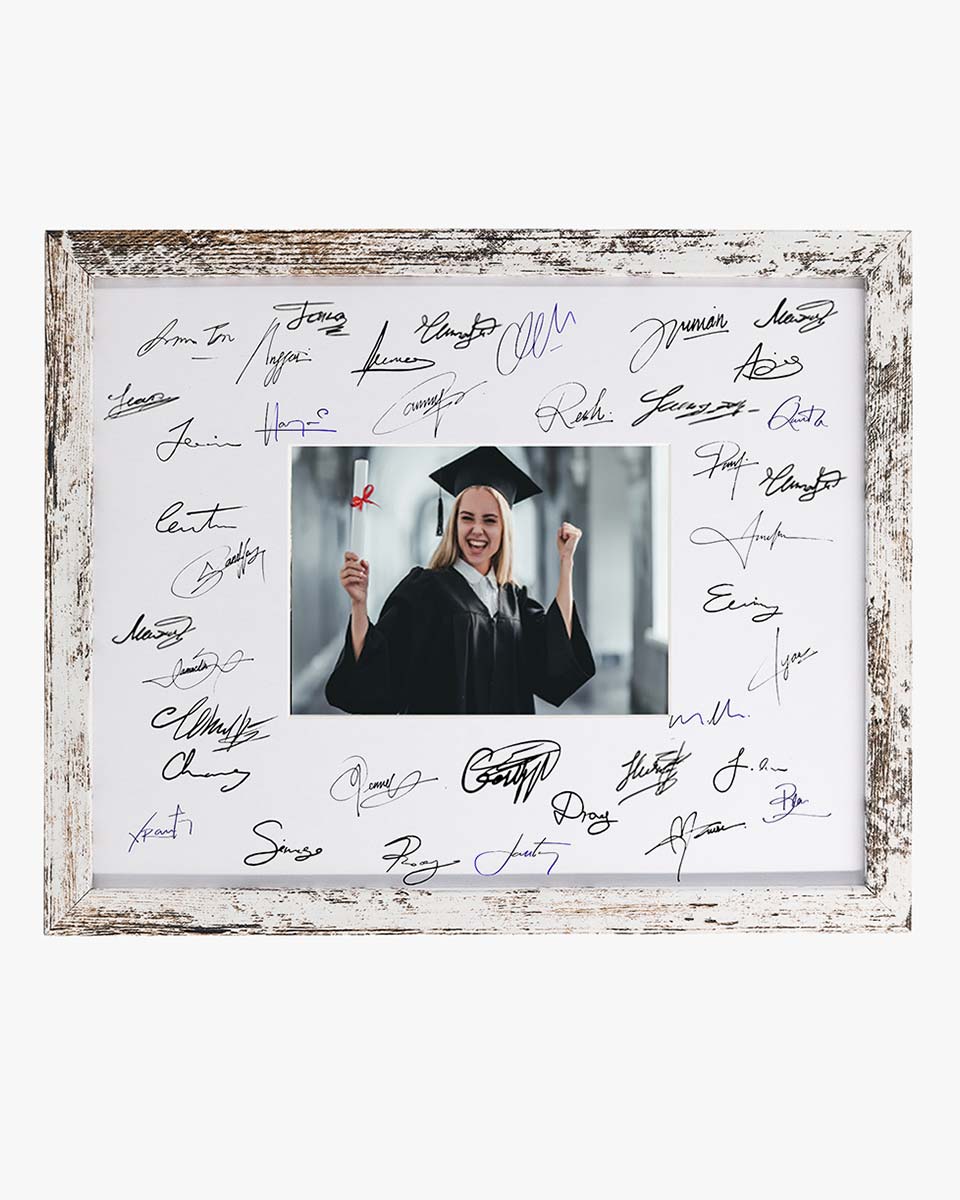 Graduation Signature Photo Frame for Photo - 10 Styles Available