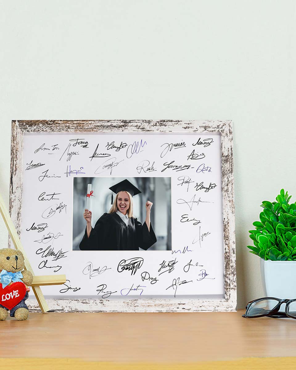 Graduation Signature Photo Frame for Photo - 10 Styles Available