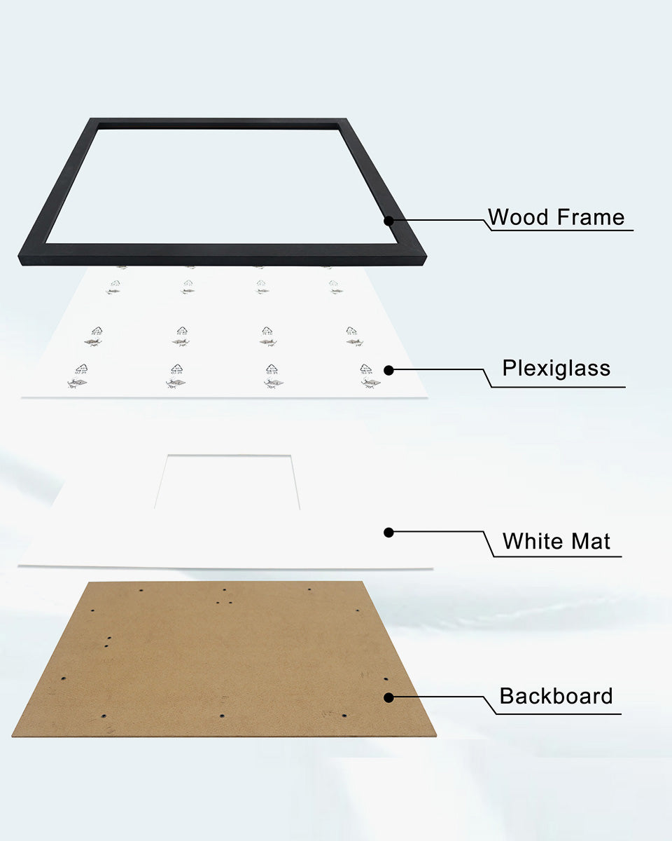 Graduation Signature Photo Frame for Photo - Various Colors & Sizes Available