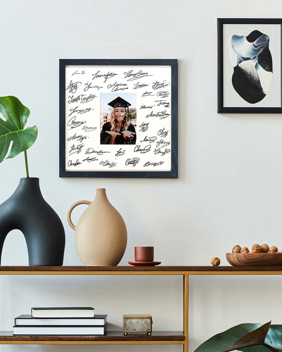 Graduation Signature Photo Frame for Photo - 10 Styles Available