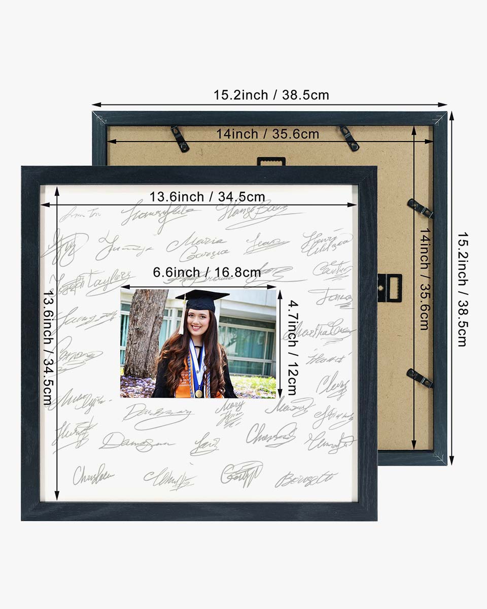 Graduation Signature Photo Frame for Photo - 10 Styles Available