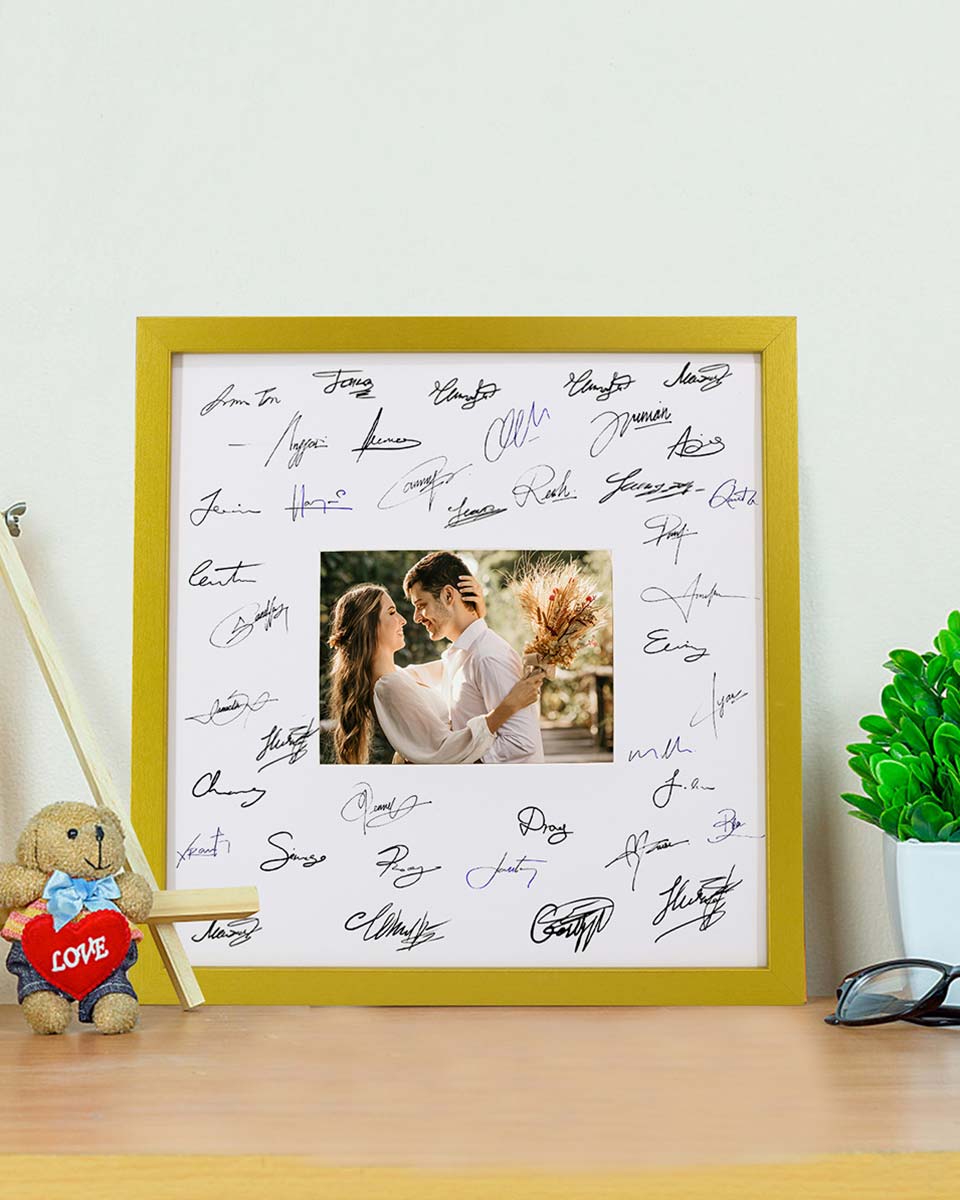 Graduation Signature Photo Frame for Photo - 10 Styles Available