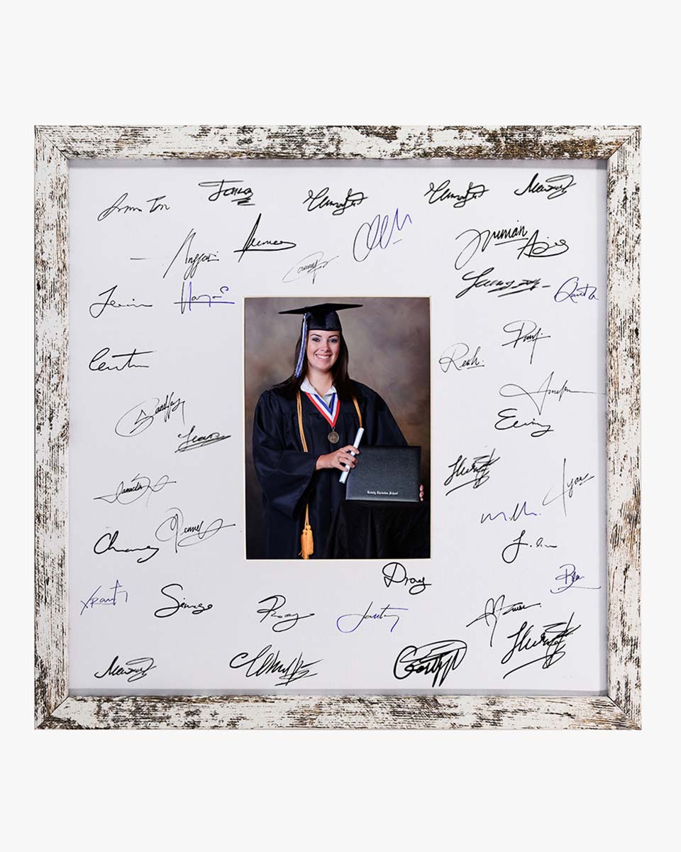 Graduation Signature Photo Frame for Photo - 10 Styles Available