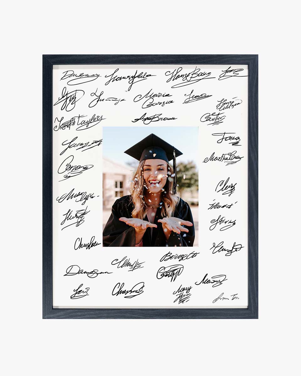 Graduation Signature Photo Frame for Photo - 10 Styles Available