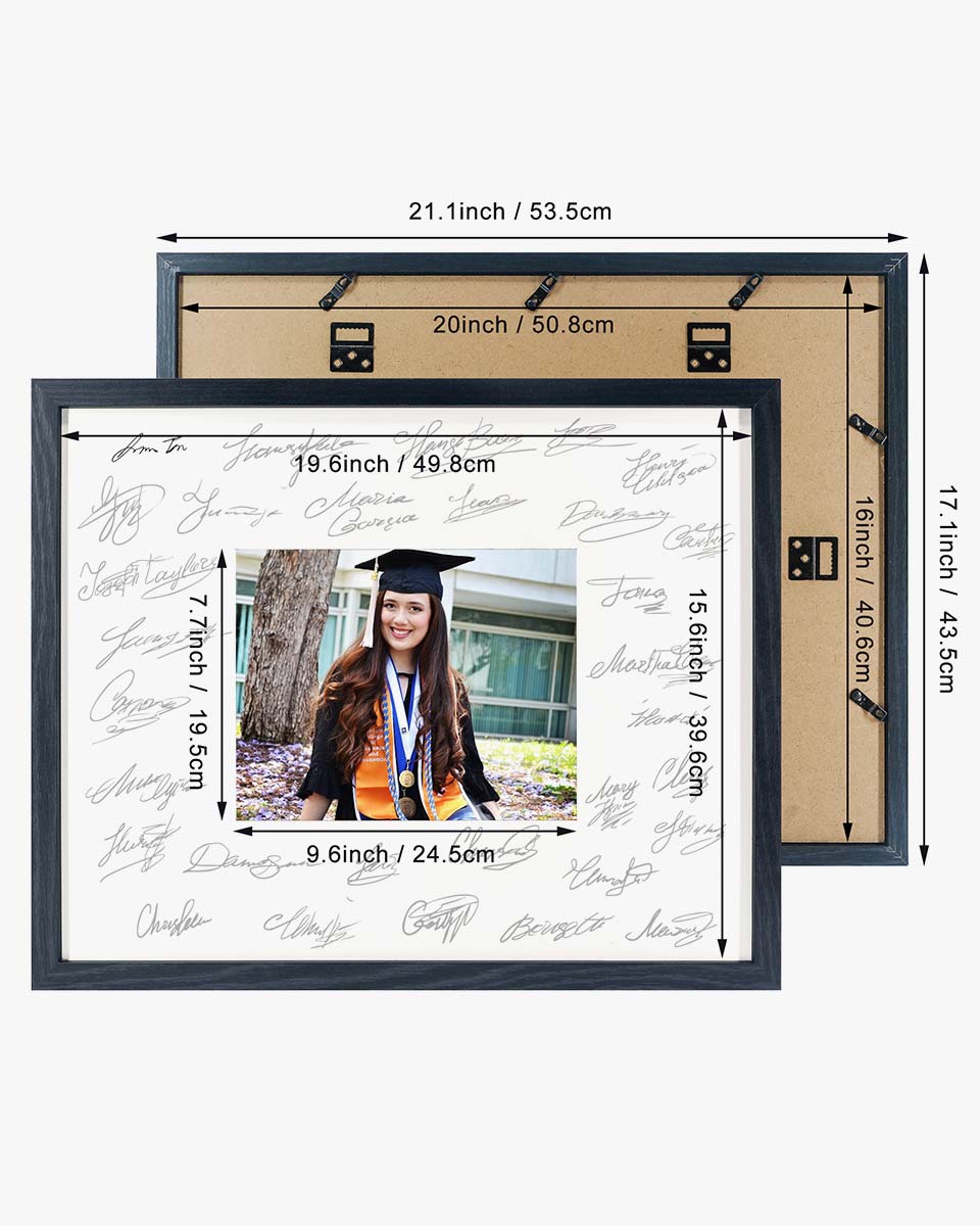 Graduation Signature Photo Frame for Photo - 10 Styles Available