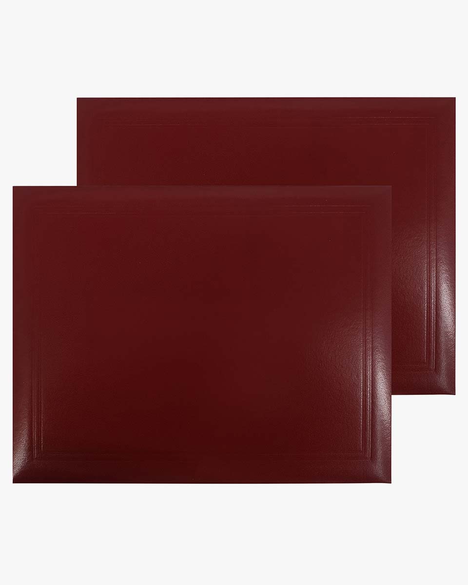 Plain Diploma Cover – Multiple Colors & Sizes