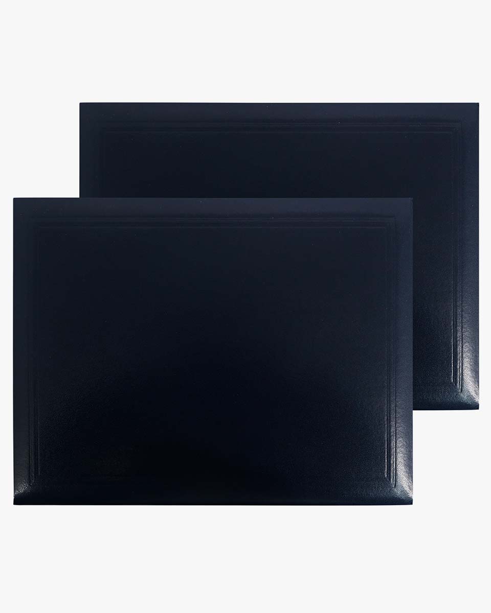 Plain Diploma Cover – Multiple Colors & Sizes