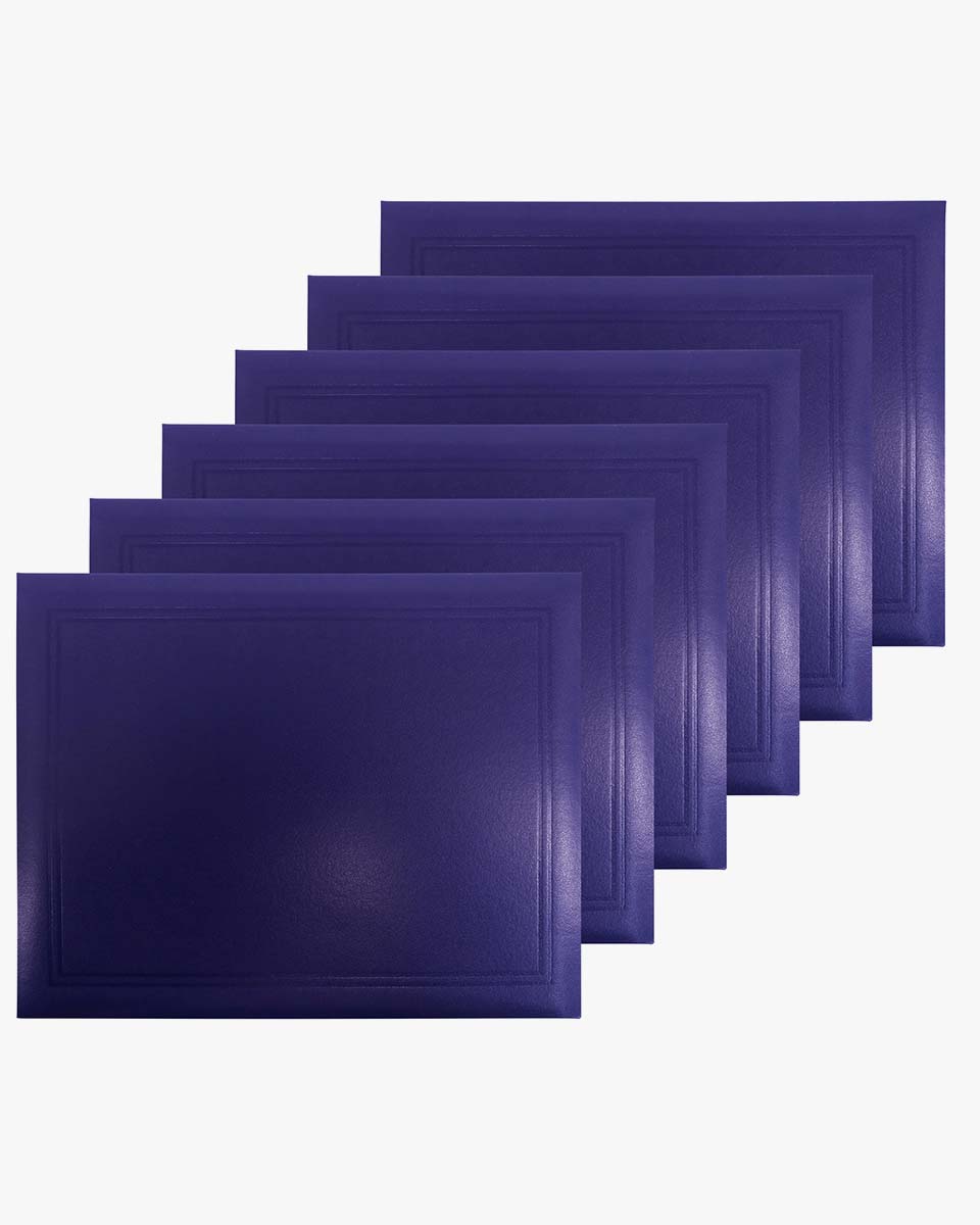 Plain Diploma Cover – Multiple Colors & Sizes