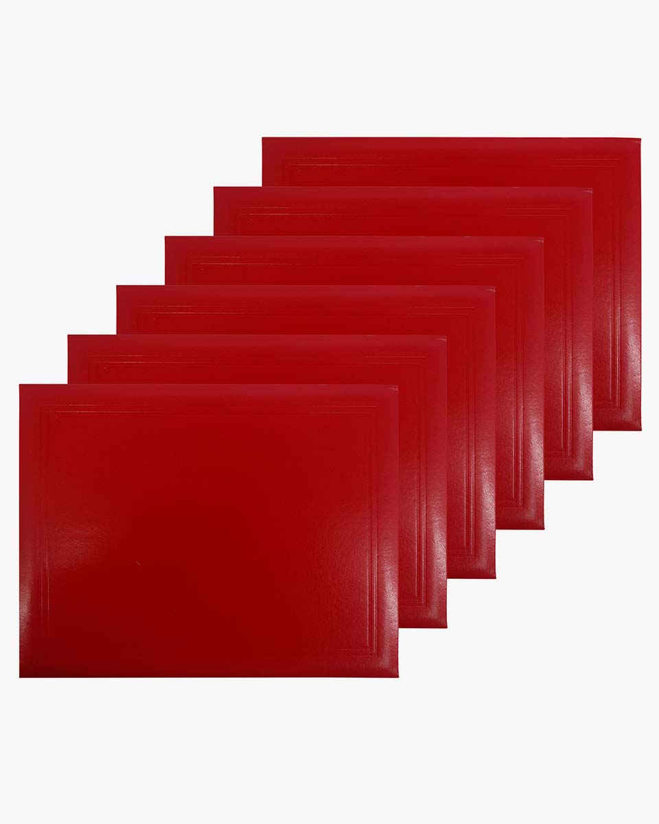 Plain Diploma Cover – Multiple Colors & Sizes