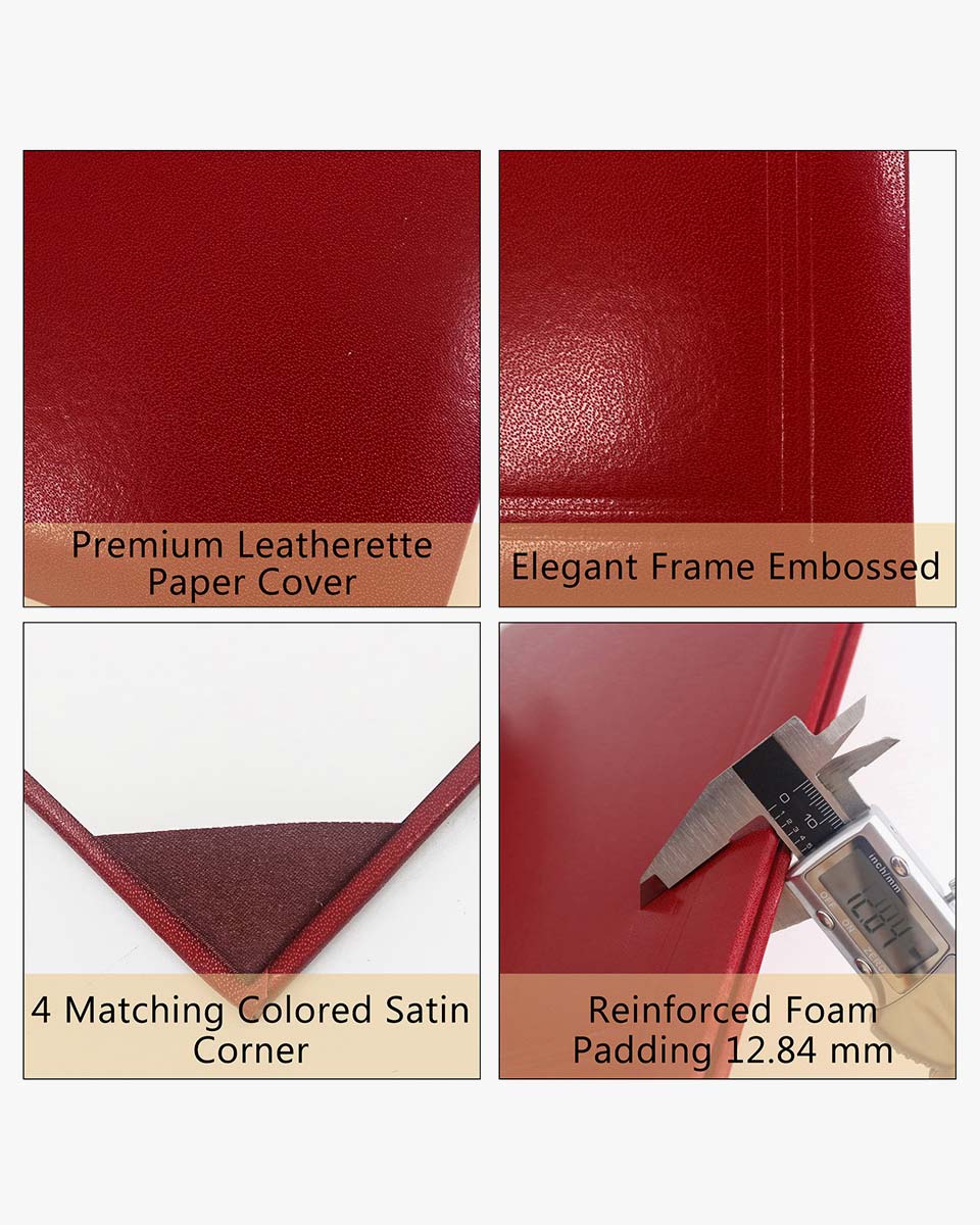 Plain Diploma Cover – Multiple Colors & Sizes
