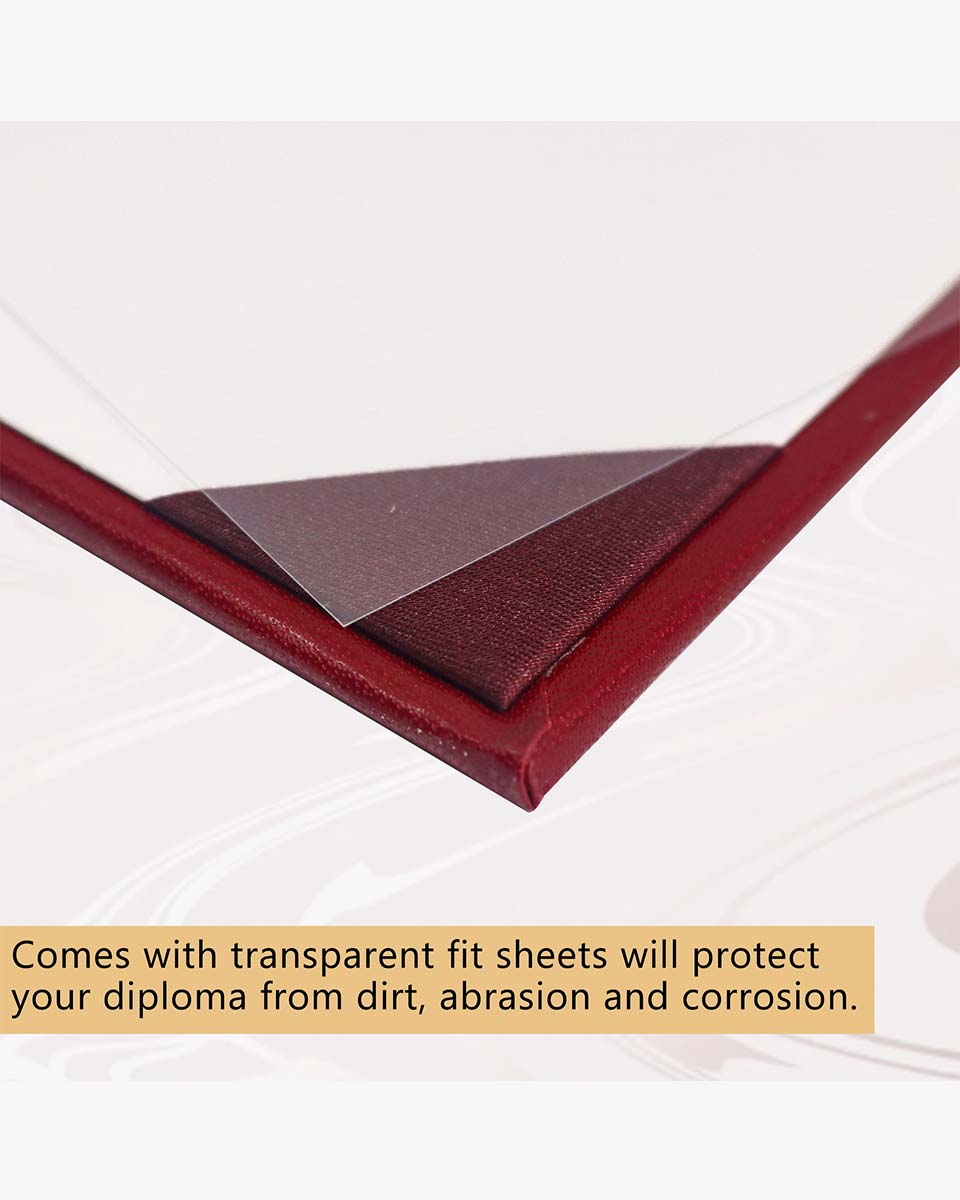 Plain Diploma Cover – Multiple Colors & Sizes