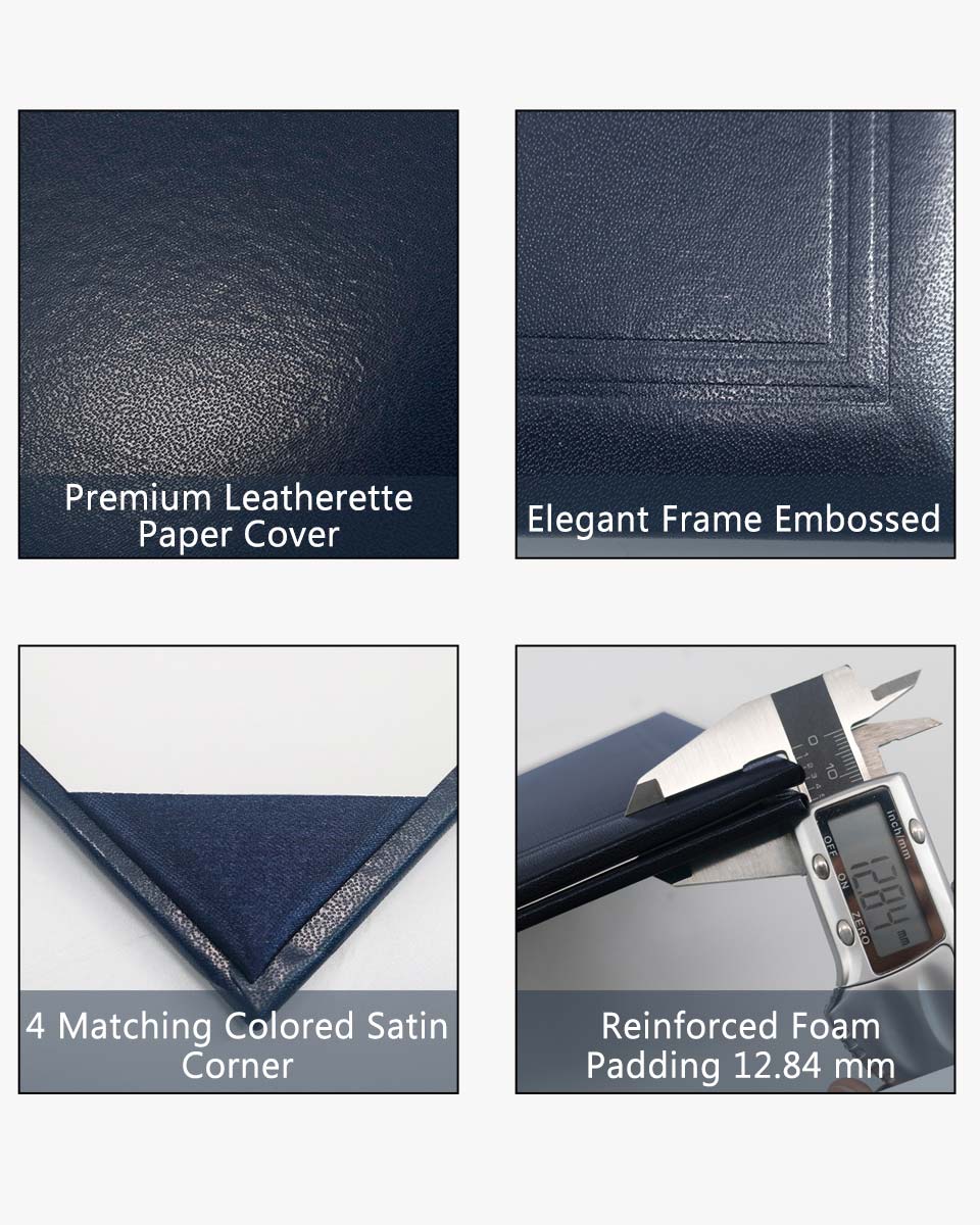 Plain Diploma Cover – Multiple Colors & Sizes