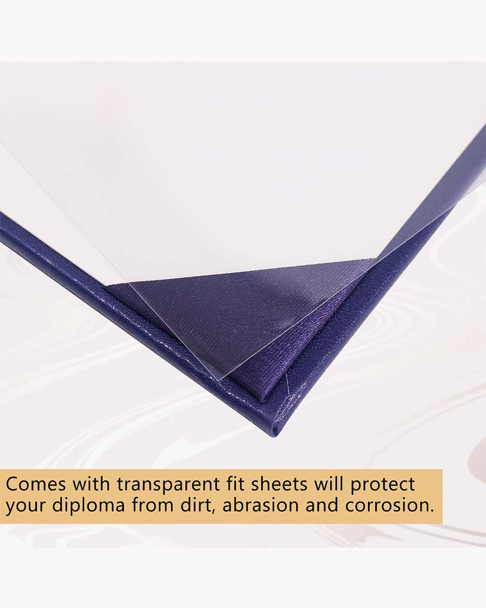 Plain Diploma Cover – Multiple Colors & Sizes