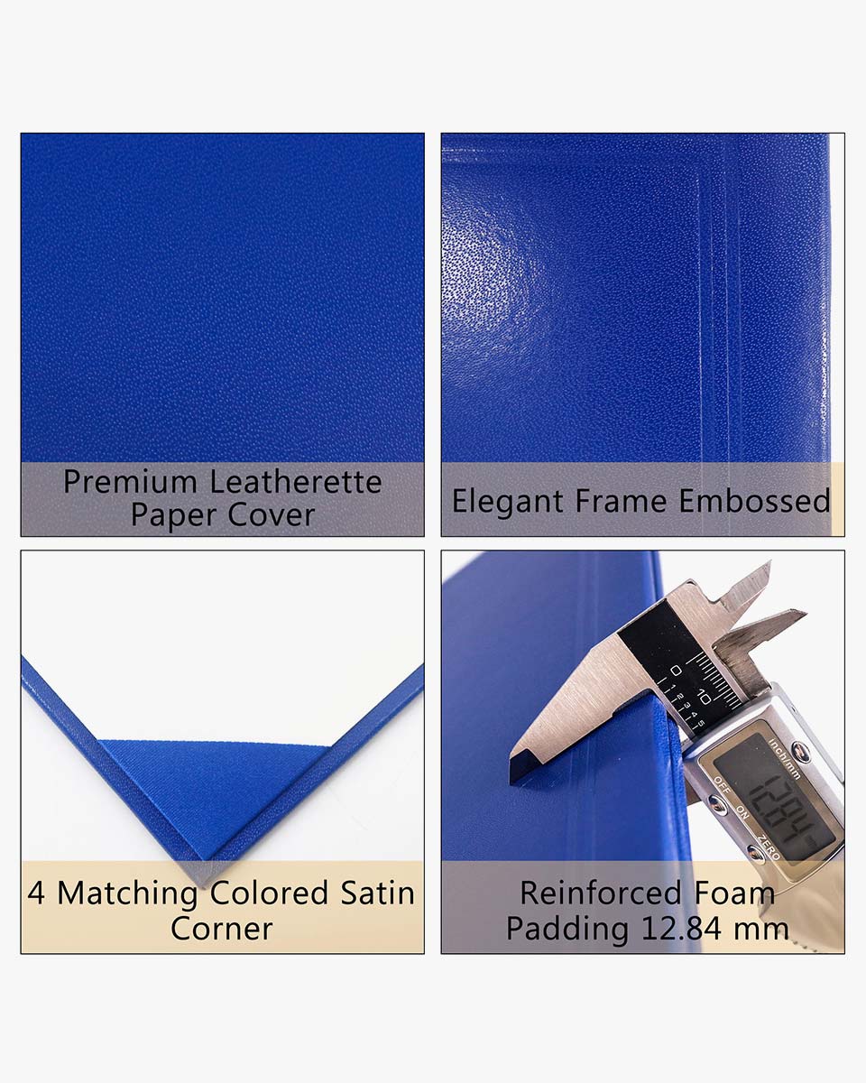 Plain Diploma Cover – Multiple Colors & Sizes