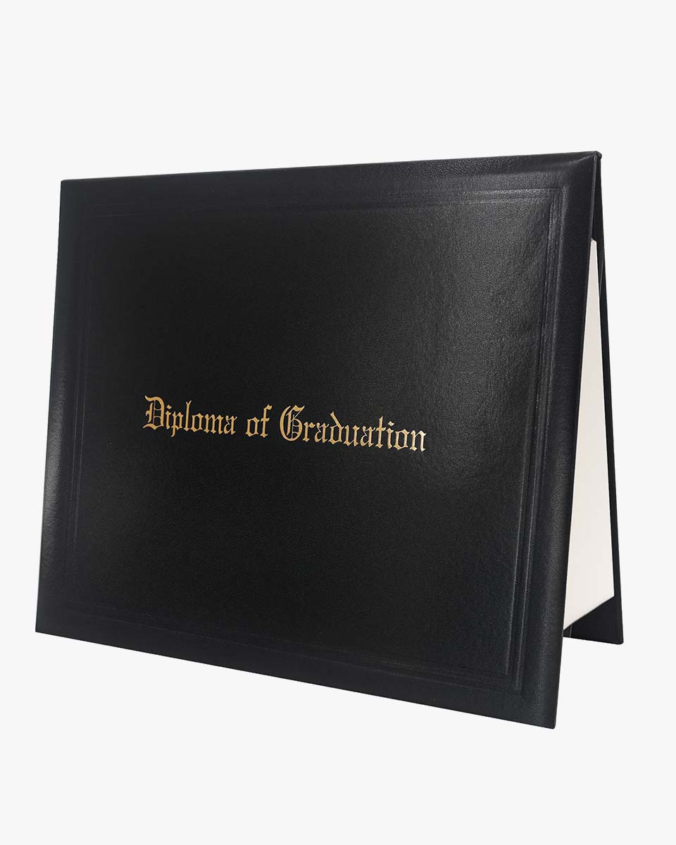 Diploma Cover With "Diploma Of Graduation" Imprinted – Multiple Colors & Sizes