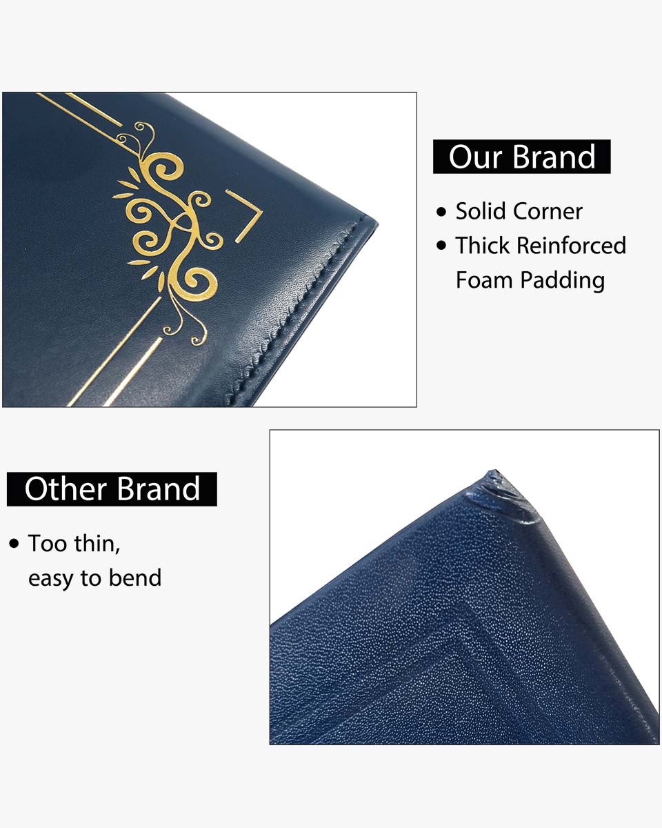 Diploma Cover With "Diploma Of Graduation" & Graduation Cap Imprinted - 2 Colors Available