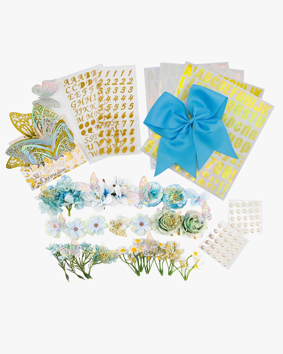 Graduation Cap Decoration Kit DIY Craft - 4 Colors Available