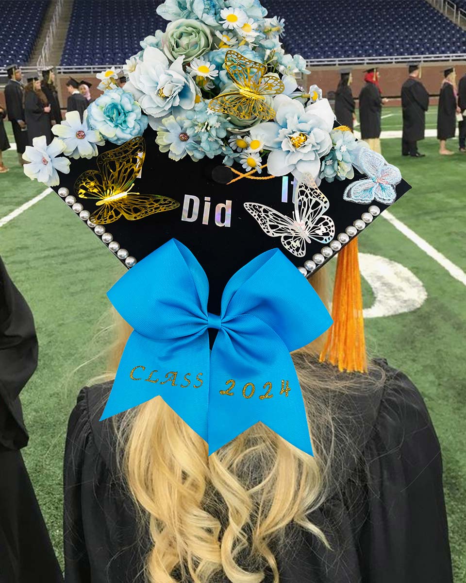 Graduation Cap Decoration Kit DIY Craft - 4 Colors Available