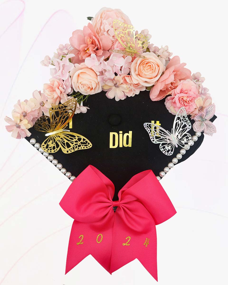 Graduation Cap Decoration Kit DIY Craft - 4 Colors Available