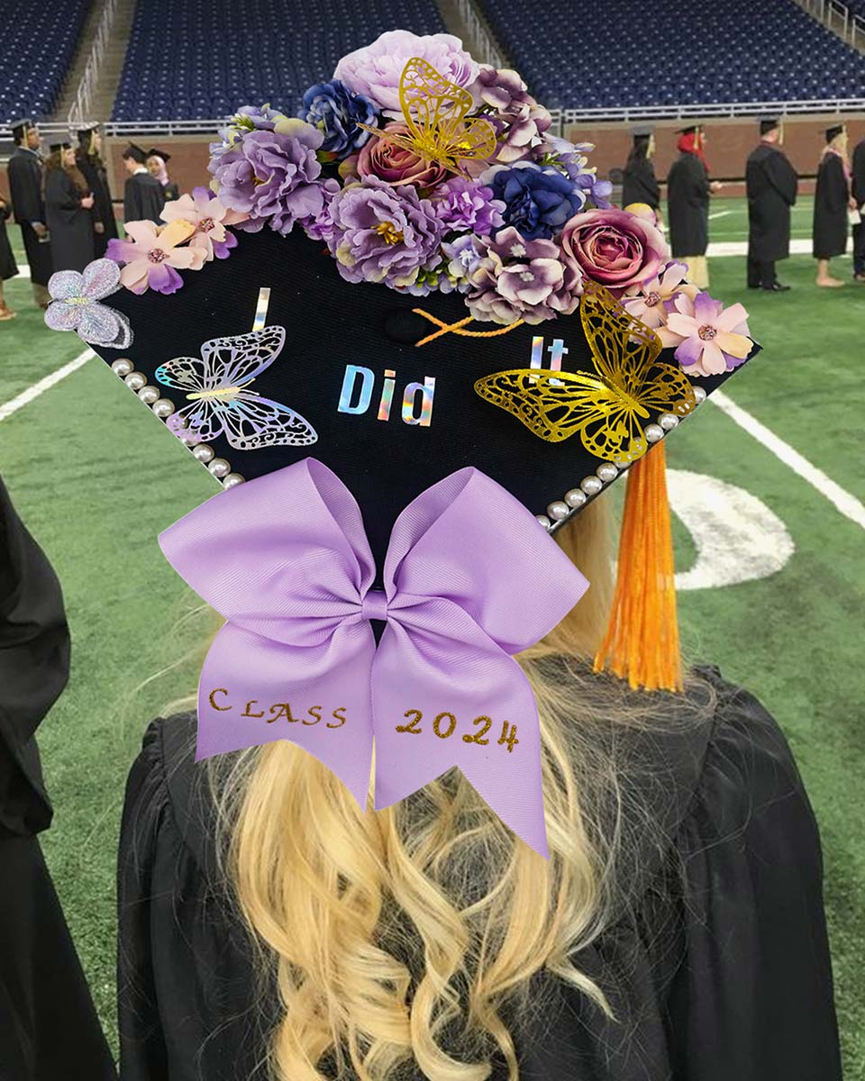 Graduation Cap Decoration Kit DIY Craft - 4 Colors Available