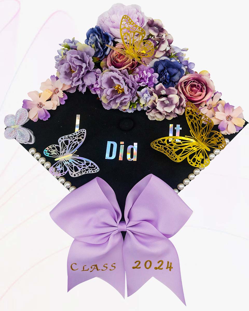 Graduation Cap Decoration Kit DIY Craft - 4 Colors Available