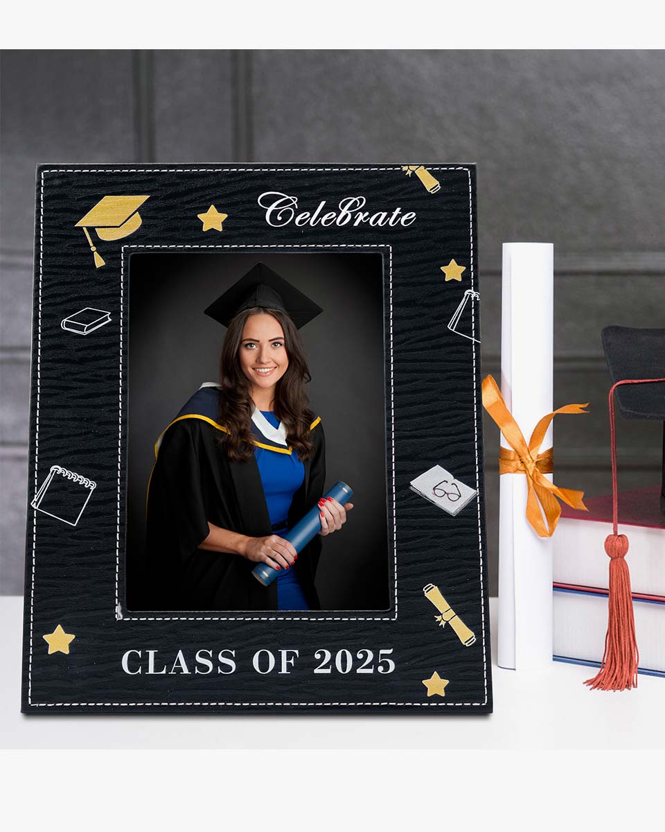 Graduation 5 * 7 PU Picture Photo Frame - 3 Styles Avialble
