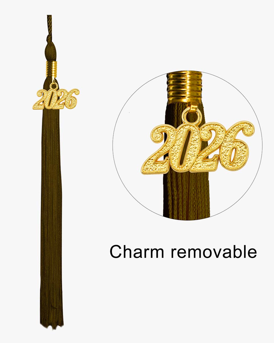 High School Premium Matte Graduation Cap, Gown & Tassel Package - 15 Colors Available