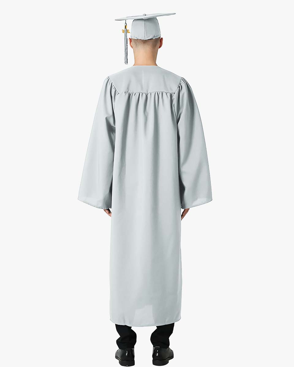 High School Premium Matte Graduation Cap, Gown & Tassel Package - 15 Colors Available
