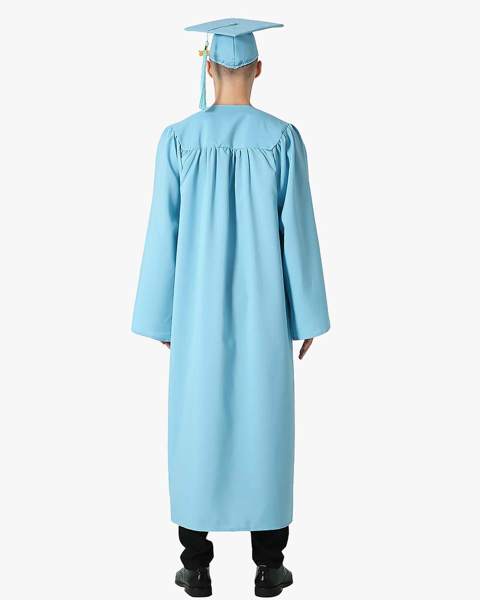 Premium Matte Graduation Cap, Gown & Tassel Package - 12 Colors Available