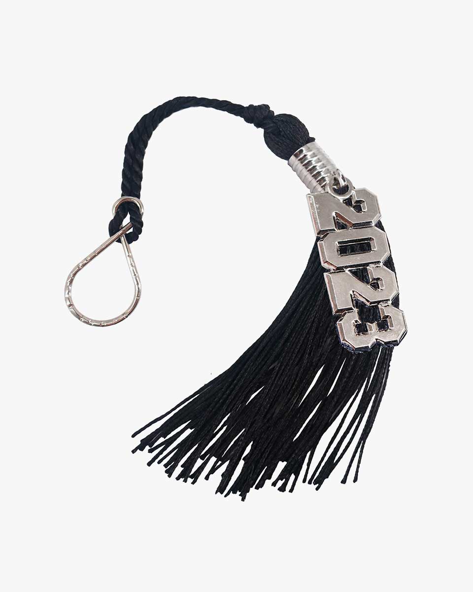 Tassel Keychain with Year Charm