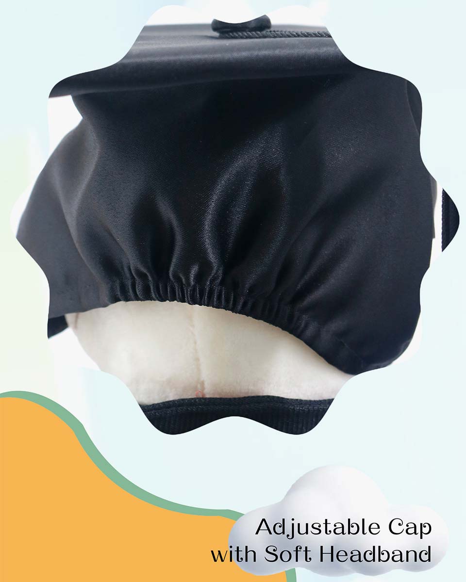 Soft Satin NICU Graduate Baby Cap and Gown Set - 3 Colors Available