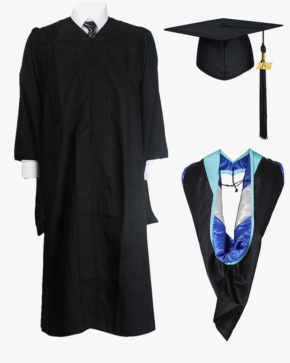 Economy Master Cap Gown & Hood Package