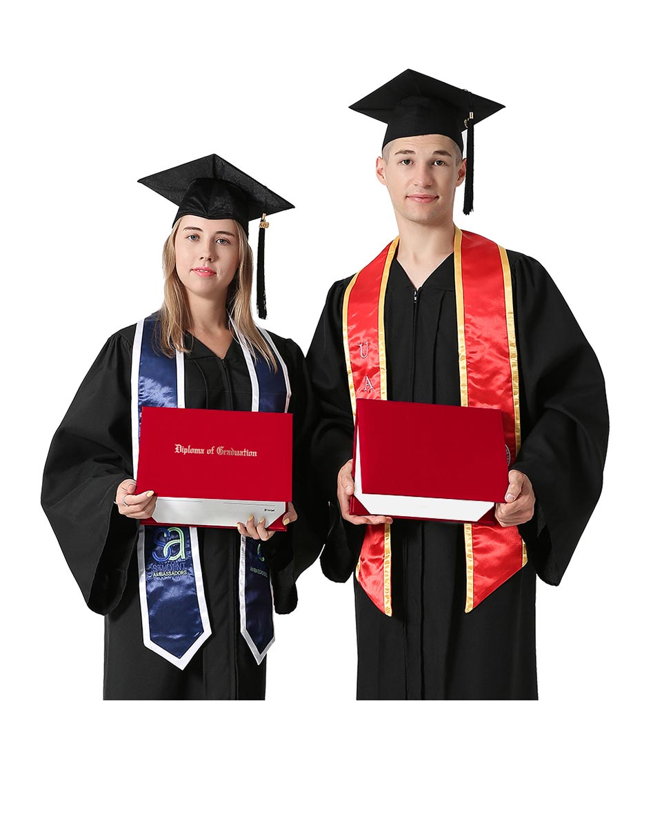 Plain Diploma Cover – Multiple Colors & Sizes