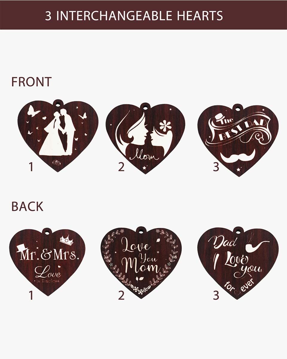 Rotating Picture Frame 4*6 for Wedding Engagement Gifts & Dad/Mom Gifts