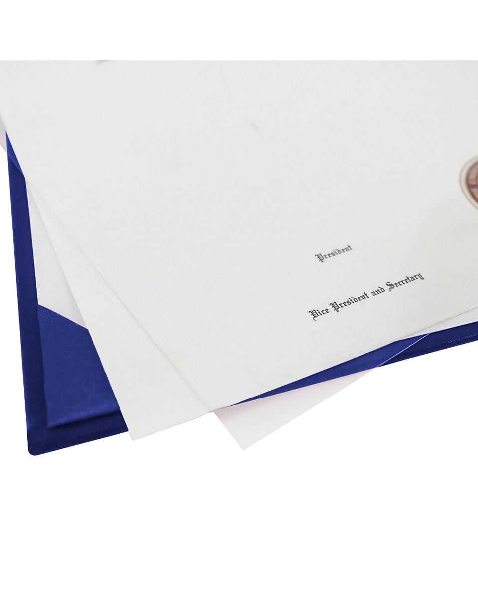 Plain Diploma Cover – Multiple Colors & Sizes