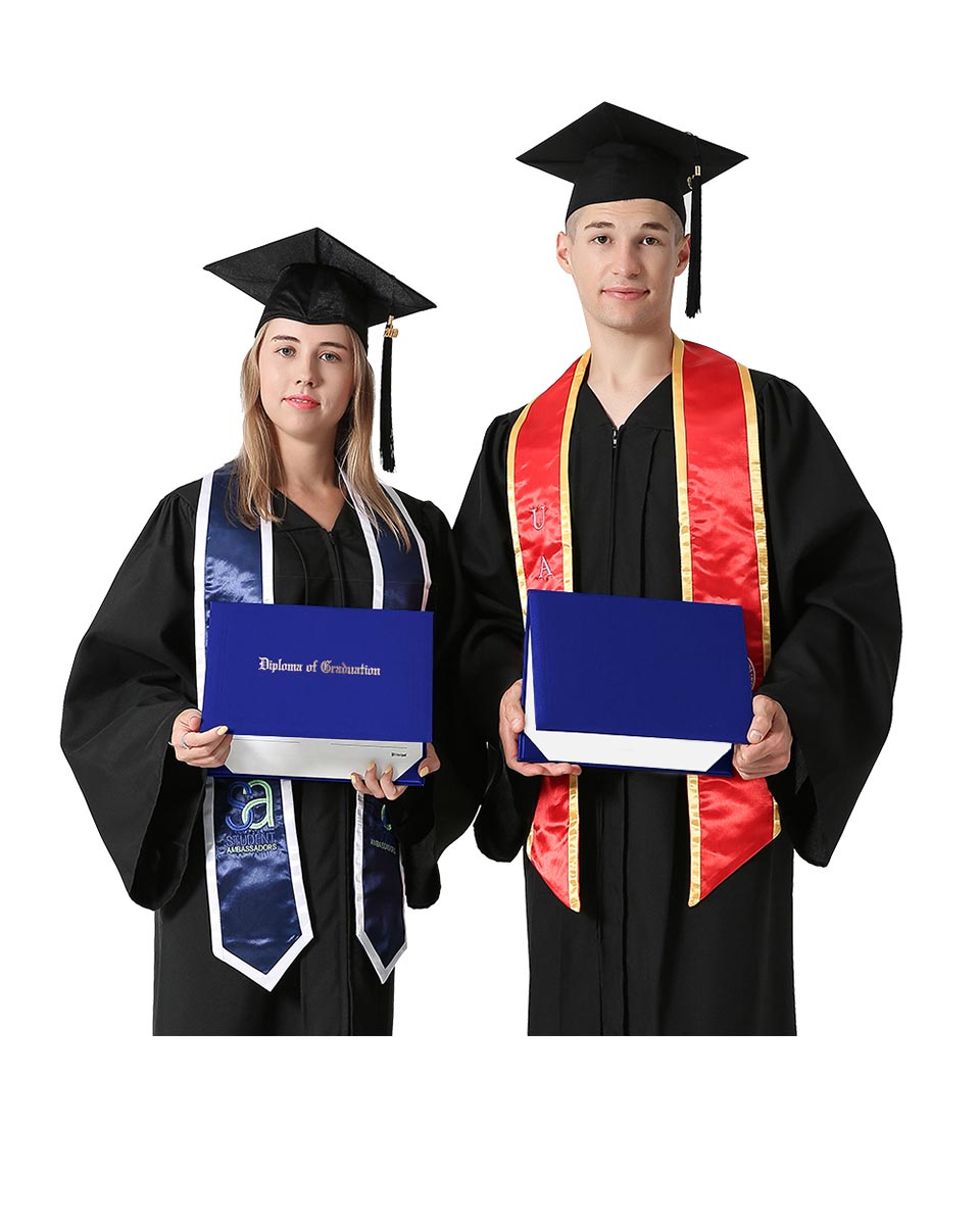 Plain Diploma Cover – Multiple Colors & Sizes