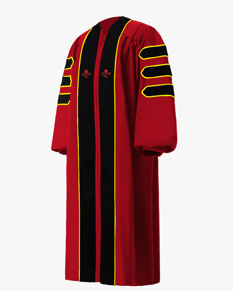 Rutgers University Doctoral Gown, Tam & Hood Package